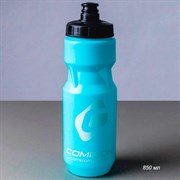Бутылка для воды COMIRON "Advance" с одноцветным принтом. Голубая. 850 мл