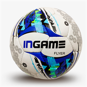 Мяч футбольный INGAME FLYER бело-синий IFB-105
