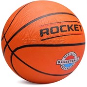 Мяч баскетбольный коричневый ROCKET outdor размер 7, 550гр