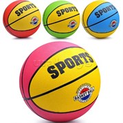 Мяч баскетбольный цветной Sport размер 5