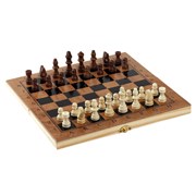 Игра настольная 3 в 1: нарды, шахматы, шашки 29х29 / S3029 694330