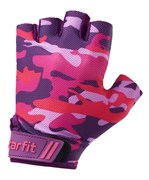 Перчатки для фитнеса Starfit WG-101, розовый камуфляж
