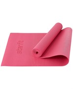 Коврик для йоги и фитнеса STARFIT FM-101 PVC, 0,6 см, 173x61 см, розовый FcZ0DzyOgRQ8F1nhzbbXO2