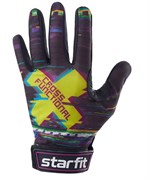 Перчатки для фитнеса Starfit WG-104,  с пальцами, черный/мультицвет