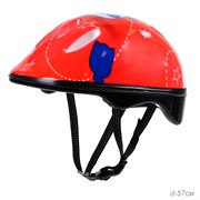 Шлем защитный. 4-15лет / Yan-090R / уп 50 / красный