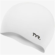 Шапочка для плавания TYR Wrinkle Free Silicone Cap (O/S, 100 Белый) SlNcgGpXiDF9657dA0vwv3