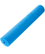 Коврик для йоги и фитнеса FM-104, PVC, 183x61x0,4 см, синий, Starfit