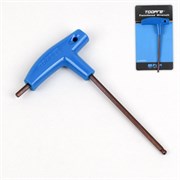 Профессиональный ключ шестигранный H4 (4mm) TOOPRE H4 высокопрочн сталь с хромированным покрытием шаровидный 740692