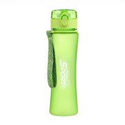 Бутылка для воды SPORT, 600 мл, с поильником, зеленая 9932875