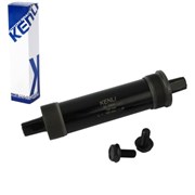 Каретка под квадрат картриджная Fat Bike. KENLI KL-08AL 120х165мм, пром.подшипники. BLACK STEEL CUPS &amp; TUBE.BORON STEEL AXLE 725687