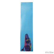 Шкурка противоскользящая для скейта логборда самоката GT300-3 размер 153х610мм 744994