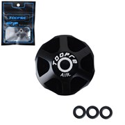 Крышка короны вилки MTB велосипеда. TOOPRE FC-001. Размеры: 33х33х8.3мм. Совместима с вилками: Manitou/X-Fusion/Fox/DT/Rockshox. Черный (10702070/210125/5026799, Китай) 740695