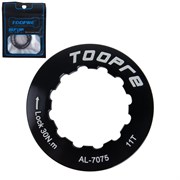Крышка-фиксатор кассеты велосипеда. Размеры 35.4х35.4х7мм. TOOPRE CLC-01. Черный /уп 100/ (10702070/210125/5026799, Китай) 740755