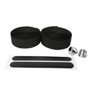 Обмотка для руля полиуретан и клейкой лентой. Черный. 2шт 750500