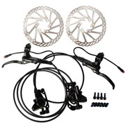 Тормозной набор дисковый гидравлический передний+задний для электробайков COMIRON HD-09E-1. 750356