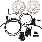 Тормозной набор дисковый гидравлический передний+задний для электробайков COMIRON HD-M3000 750355