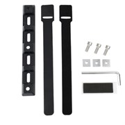 Крепление для держателя бачка универсальное. Крепится на ремни(хомуты). ENLEE. PC. Черный 749519