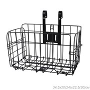 Корзина для велосипеда складная черная. / QY-CL-080 752399