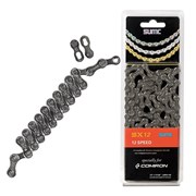 Велосипедная цепь SUMC 12 speed SX12 1/2"x11/128" 126L SILVER ГОСТ 30442-97 ISO 9633 707075