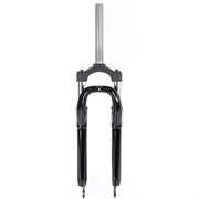 Вилка для велосипеда амортизационная 24" 1 1/8" Easing ES-245-2, алюм. (черный / black), 1/6 (дисковый тормоз, ход 100мм, корона) NN005512