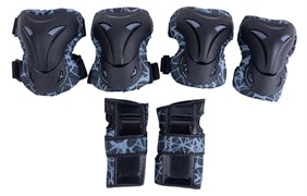 Комплект защиты Safe fit teens 3.0 (черный-серый) VNpqHqx0jNMjDEZIU8PBG0