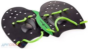 Лопатки большие Paddles PRO, L, Black/Green