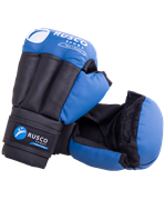 Перчатки для рукопашного боя Rusco, к/з, синий