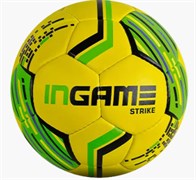 Мяч футбольный INGAME STRIKE, №5 желто-зеленый IFB-127