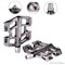 Педаль для MTB эксперт MIXIEER ATILLA, фрезерованный CNC алюминий, CR-MO ось 3 пром. подшипника 685954 - фото 37825