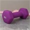 Гантель неопреновая Woohooo Warm Up / WU-3V / 3 кг / фиолетовый 746277 - фото 37979