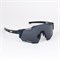 Очки спортивные солнцезащитные KRYPTON. ударопрочные.Линза- Зеркальная. Материалы: PC+ Silicone мягкие накладка на нос и душки. Черный 743783