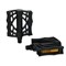 Педаль KIDS HONGDING HD-622-Black, 1/2 резьба, PP корпус, сталь. подшипник, 91х76мм, 4S ось, black, 1 пара /HD-622-Black 737172