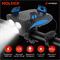 Фонарь передний COMIRON "HOLDER" ABS, синий 739210