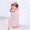 Бутылка для воды  650 ml Вуухууу-Woohooo / Пищевой PP / уп 80 / Персиковый 734851